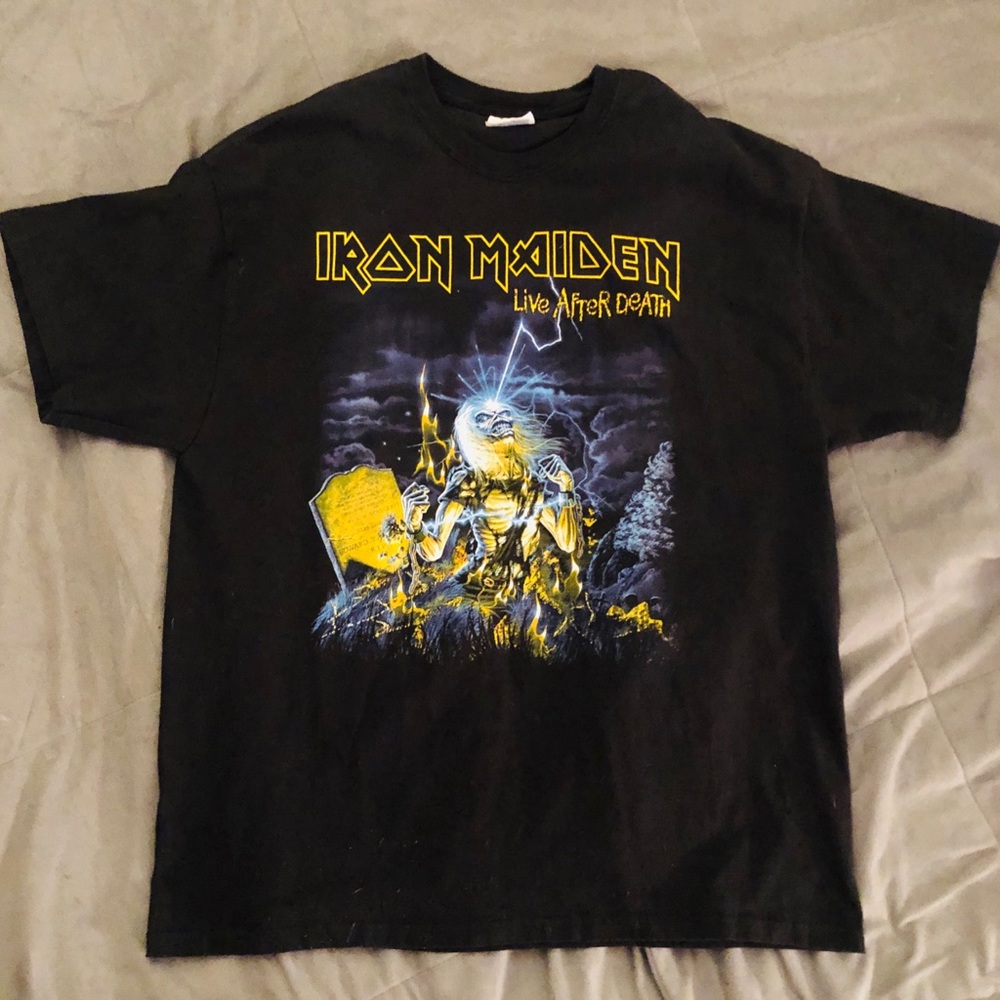 Iron Maiden 2 Sided Band Tee